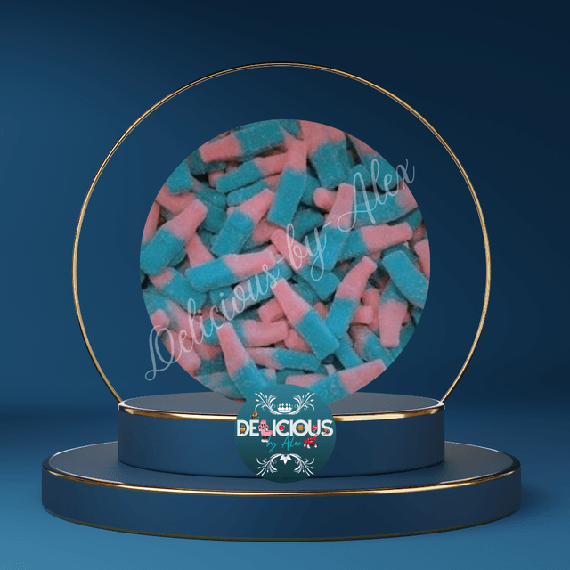 Bouteille de coca saveur bubble gum 100g